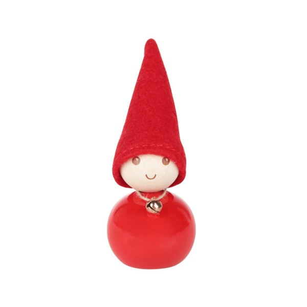 Elf-Figur "Jingle" - 9 cm (Rot) von aarikka