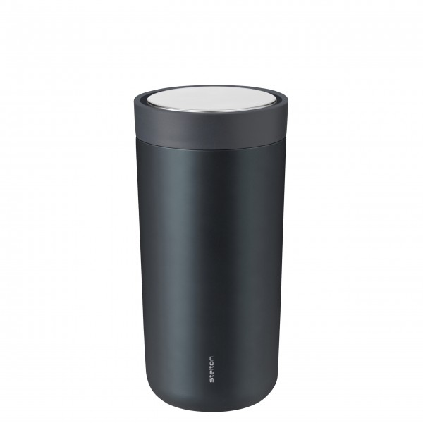 Stelton To-Go Becher "Click" - 0,4L (Granit metallic)